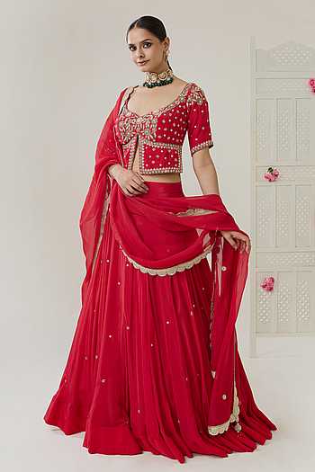 Gulnar Embroidered Lehenga Set