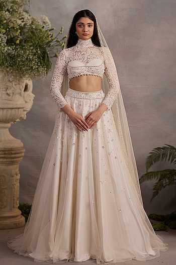 Christie Embroidered Bridal Lehenga Set