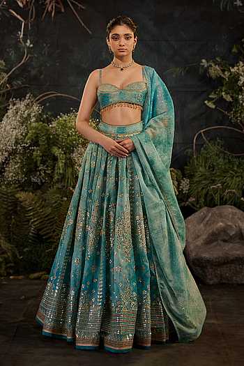 Celeste Embroidered Lehenga Set