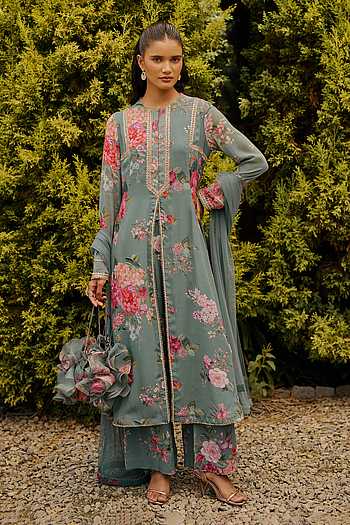 Arden Floral Print Kurta Set