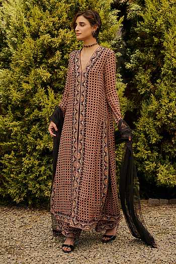 Celine Print Kurta Set