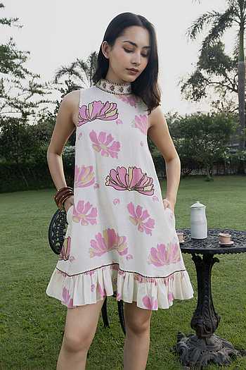 Hand Block Print Dress