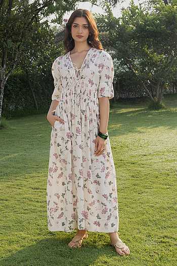 Hand Block Print Dress
