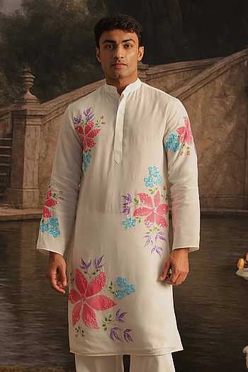 Alina Hand Painted Kurta Set