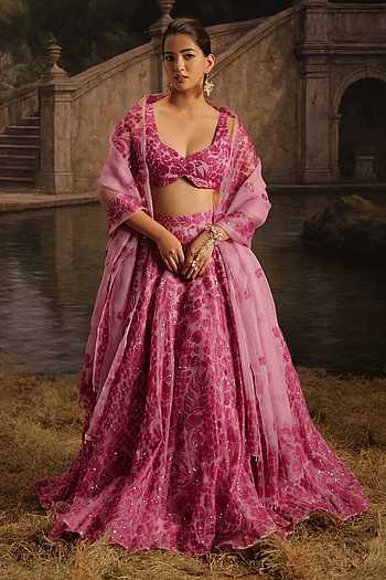 Mehnaaz Embellished Lehenga Set