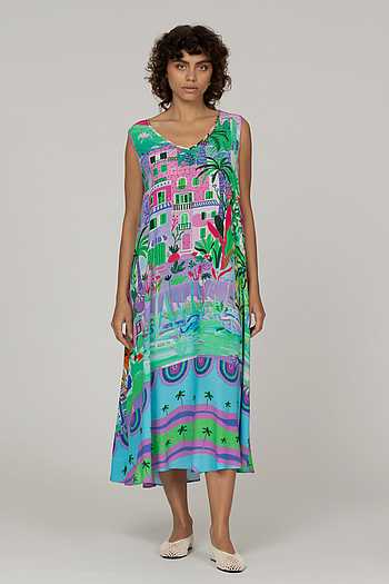 Daphne Floral Print Dress
