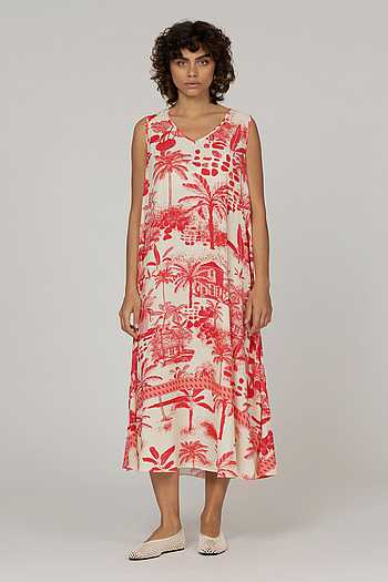 Daphne Floral Print Dress