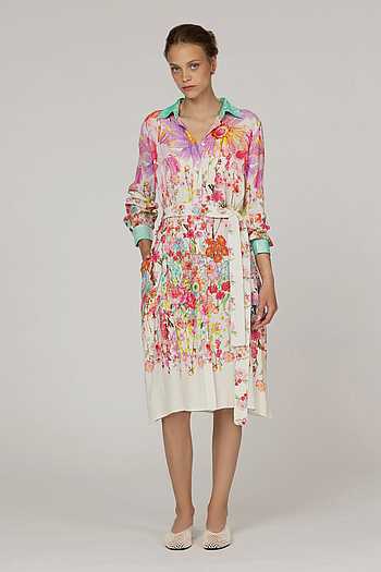 Lupine Printed Dress