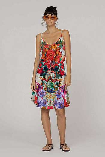 Anemone Floral Print Dress