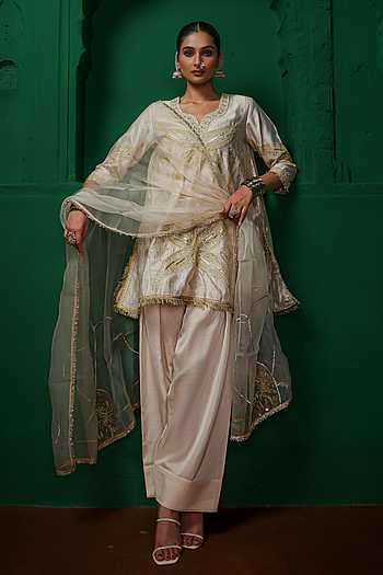 Saira Zardozi Work Kurta Set