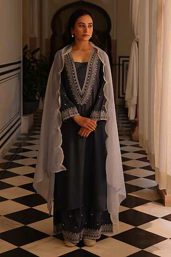 Mehrnaz Kurta Palazzo Set