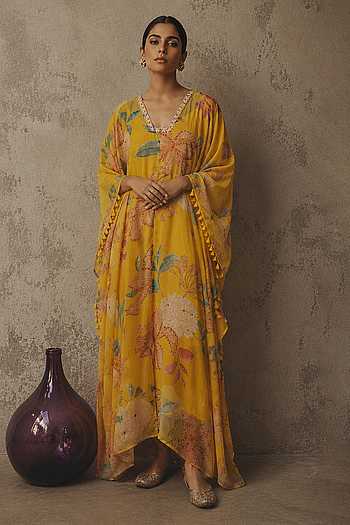 Zareen Printed Kaftan