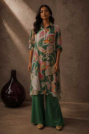 Amber Printed Kurta Pant Set