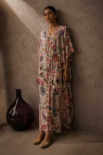 Dahlia Printed Kaftan