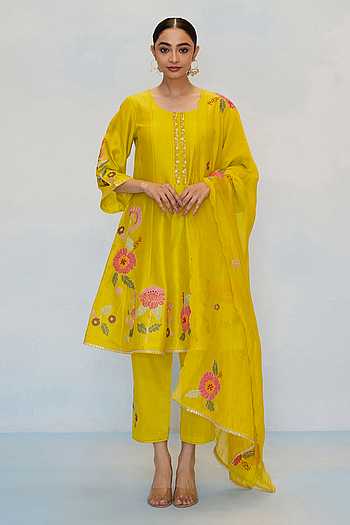 Gul Embroidered Anarkali Set