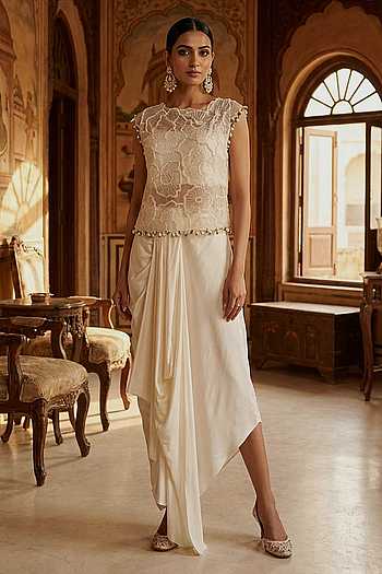 Applique Top With Skirt