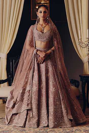The Tara Bridal Embroidered Lehenga Set
