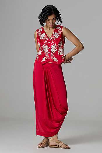 Orient Express Waistcoat & Skirt Set