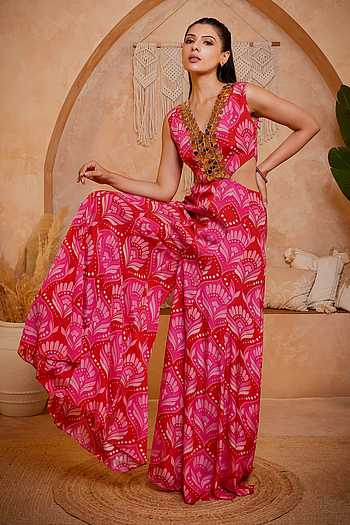 Floral Print Jumpsuit