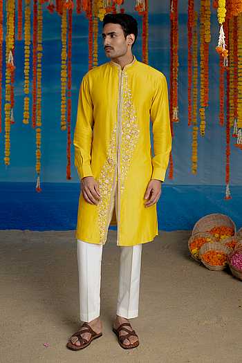 Sunray Embroidered Kurta Set