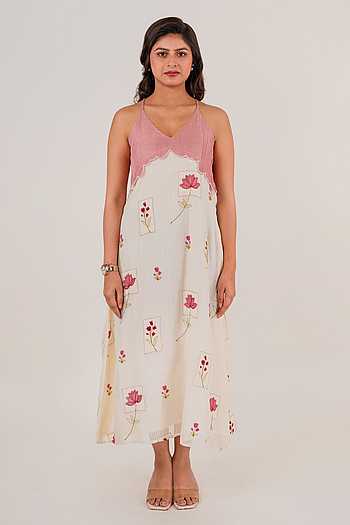 Pink Lotus Dress