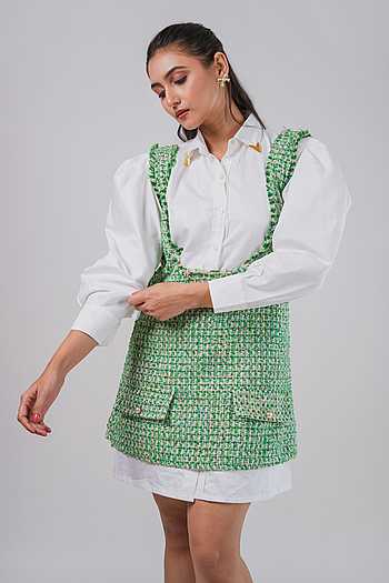 Tweed Layered Dress