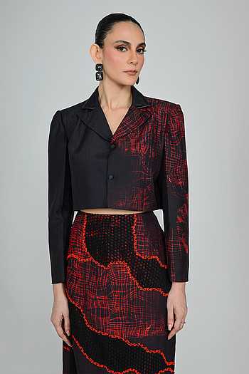 Emberlines Crop Blazer