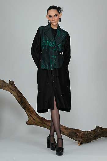 Matrix False Cowl Dress