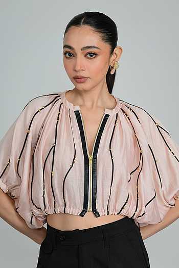 Rose Dust Bomber Jacket