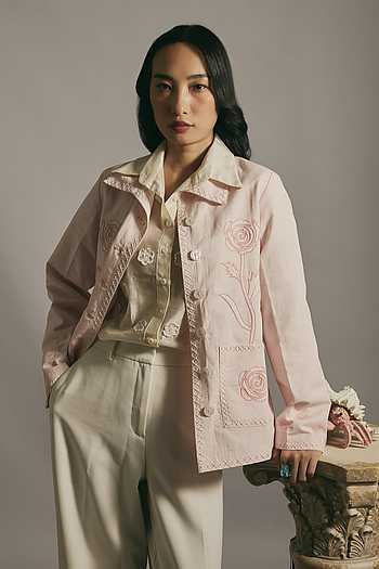 Rose Embroidered Jacket