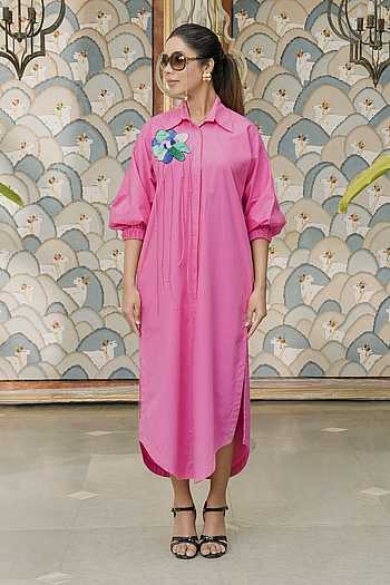 Primrose Long Shirt Dress