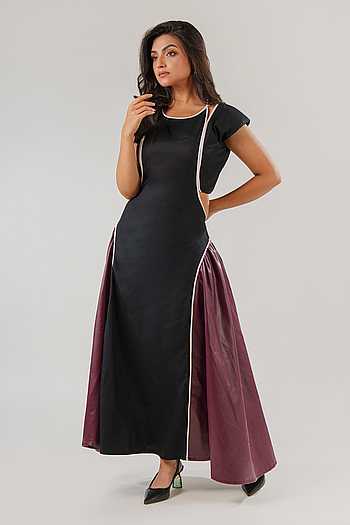 Leather Fusion Cutout Dress