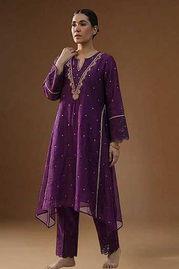 Sakhi Noor Neel Kurta & Pant Set