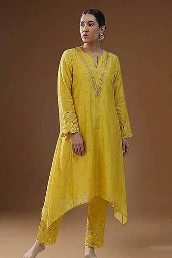 Sakhi Noor Zard Kurta & Pant Set