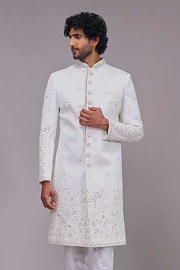 Embroidered Sherwani & Pant Set 