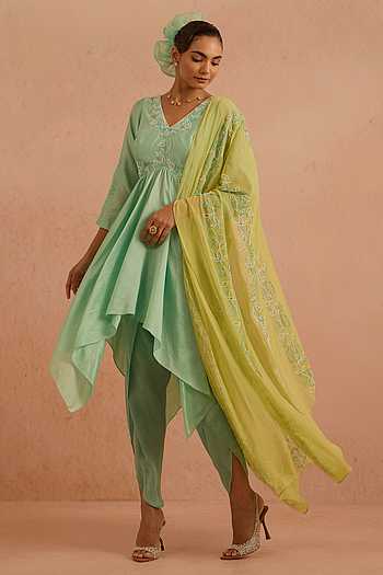 Mehereen Asymmetric Kurta Set