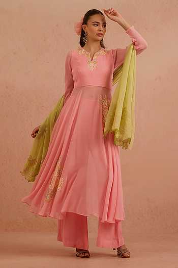 Sabagul Embroidered Anarkali Set
