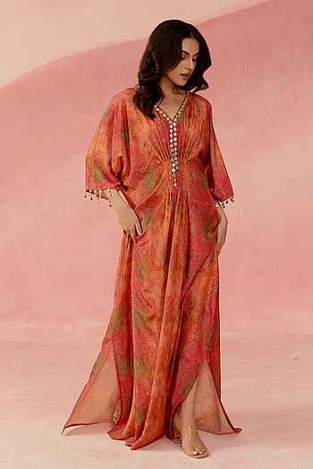 Dreamscape Printed Kaftan
