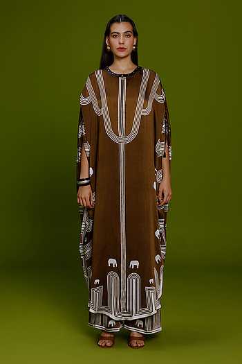 Ibah Printed Kurta & Pant Set