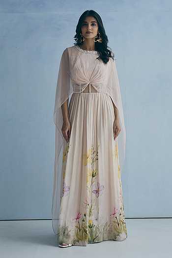 Botanical Print Dress