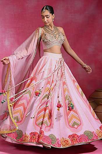 Mehar Tassel Embellished Lehenga Set