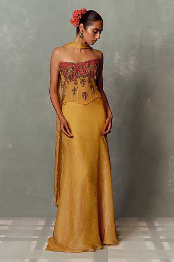 Soleil Bloom Corset Skirt Set
