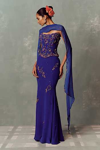 Azure Muse Skirt Set