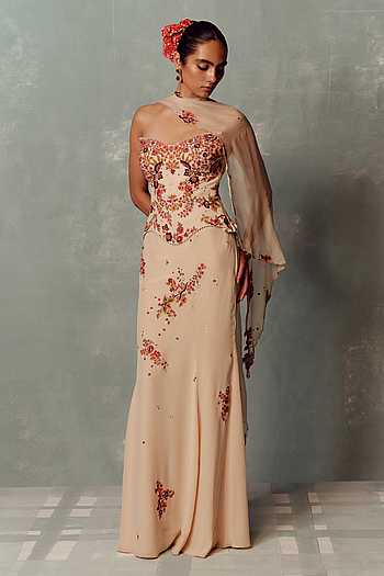 Alabaster Muse Corset And Skirt Set