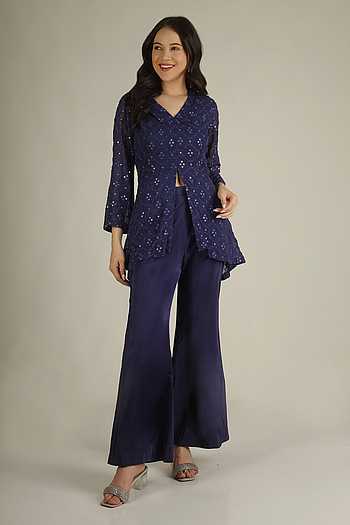 Mirror Work Kurta & Pant Set