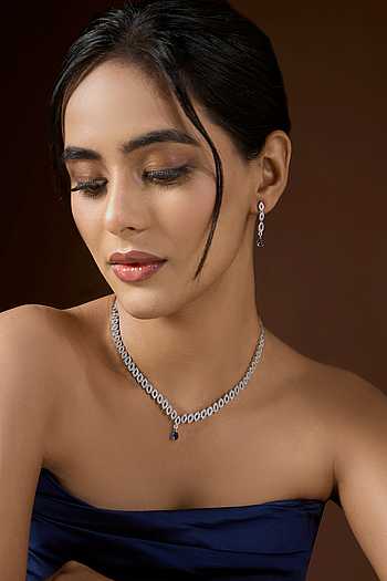 Cutout Necklace Set 