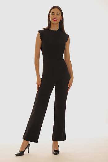 Cutwork Embroidered Jumpsuit