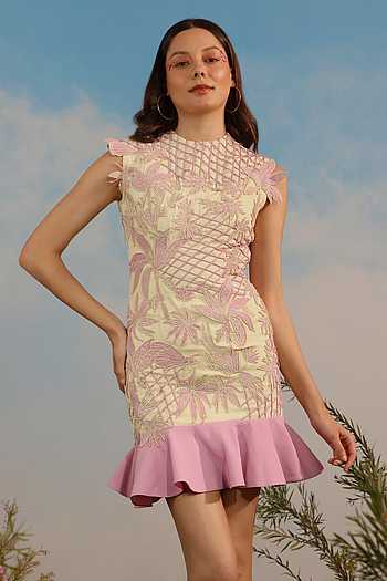 Ruffle Hem Dress