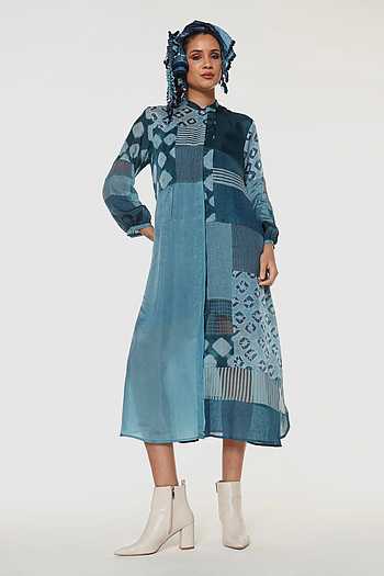 Aveline Patchwork Dress Set
