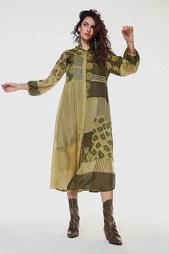Aveline Patchwork Dress Set